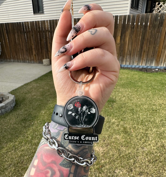 CURSED ROSES Keychain